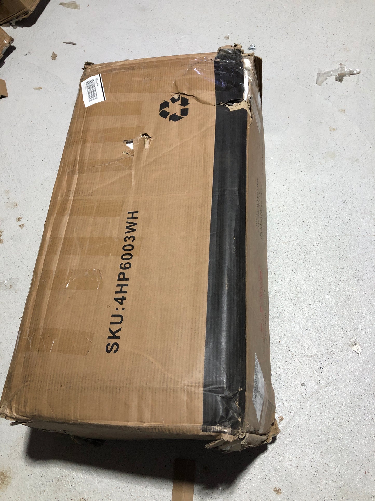 Tall Kitchen Pantry Cabinet - WHITE - Image 7