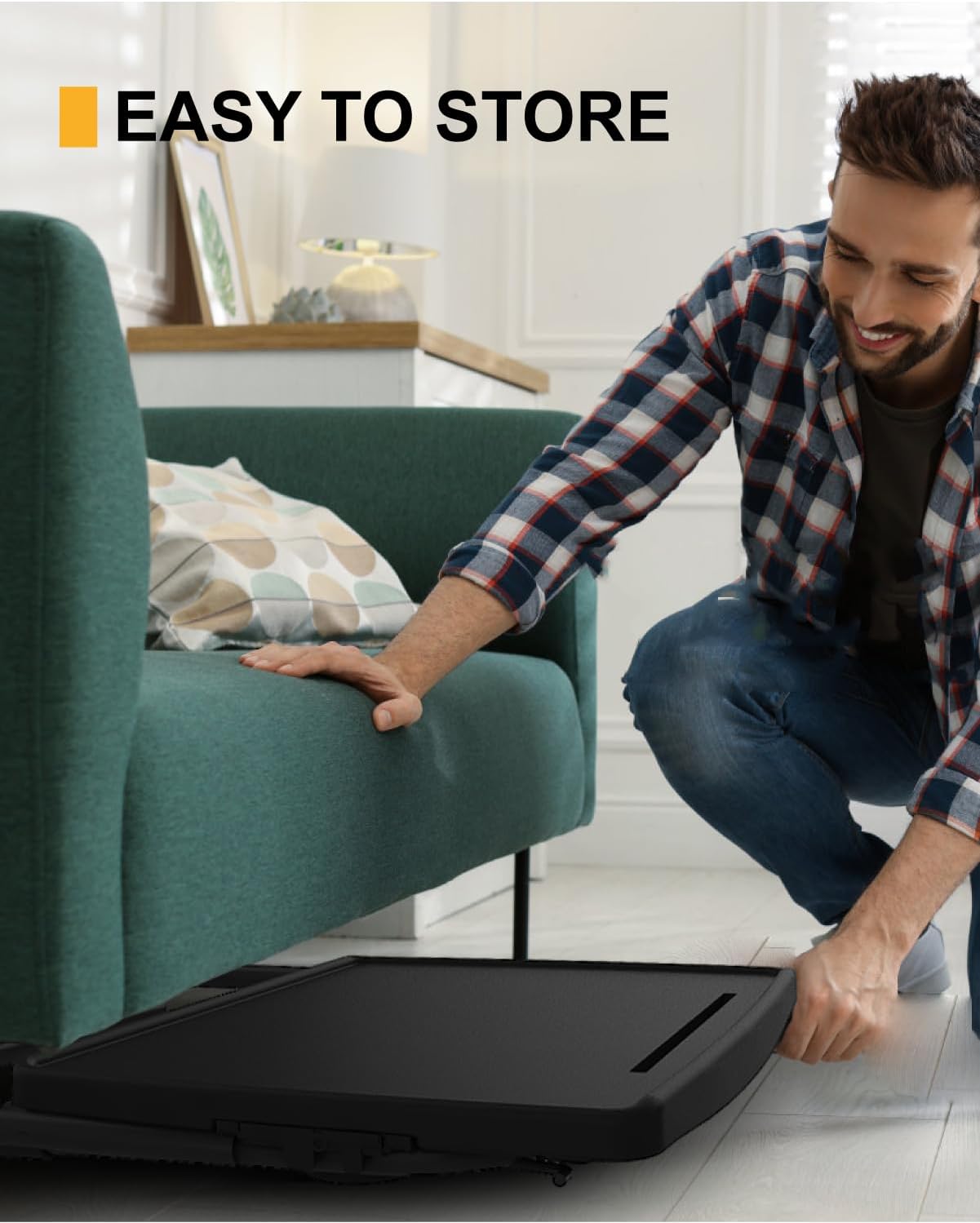 XL PRO TV Dinner Table with Cup Holder and Tablet Slot