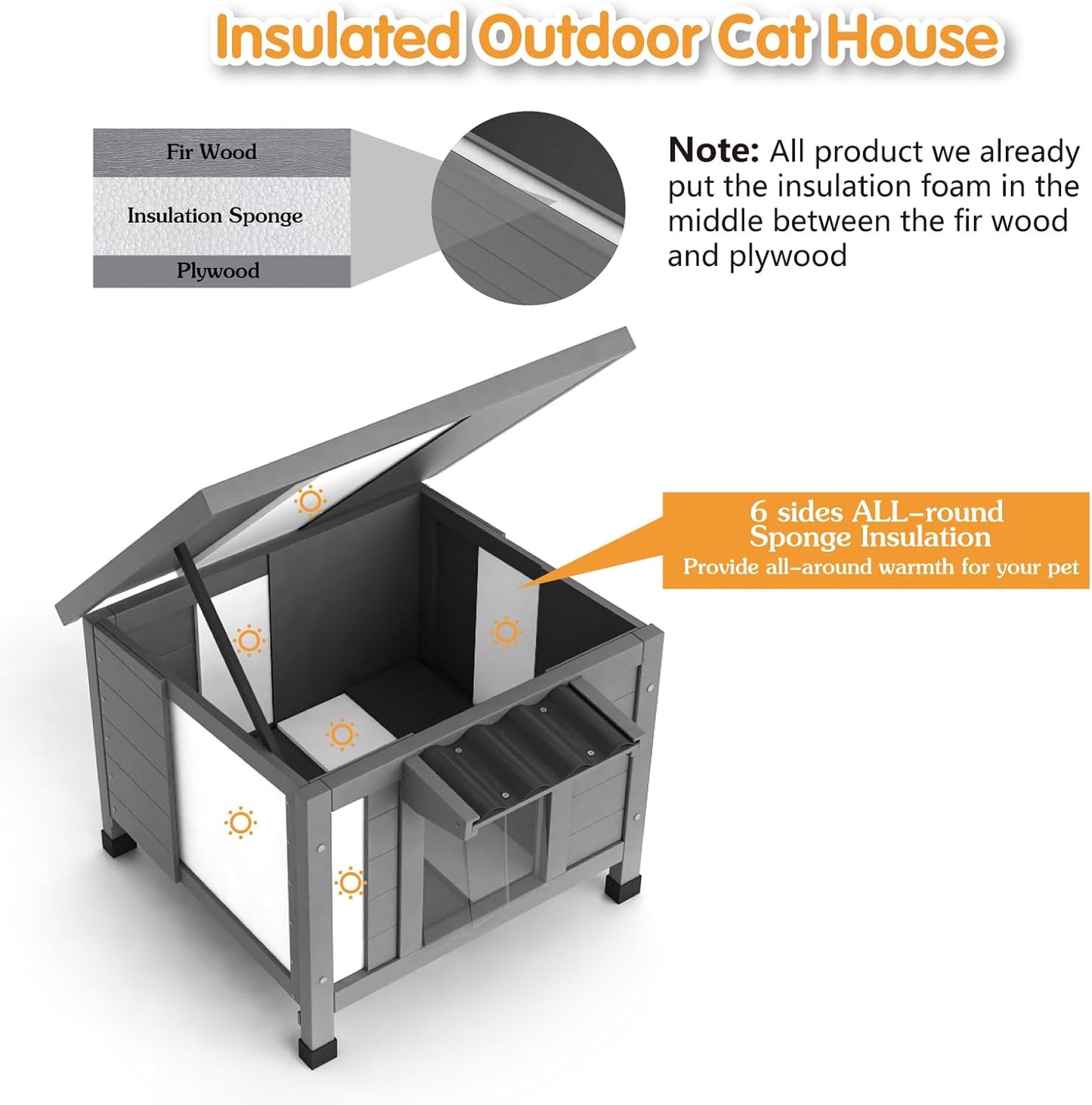 CAT HOUSE A01 | CASA PARA GATOS A01