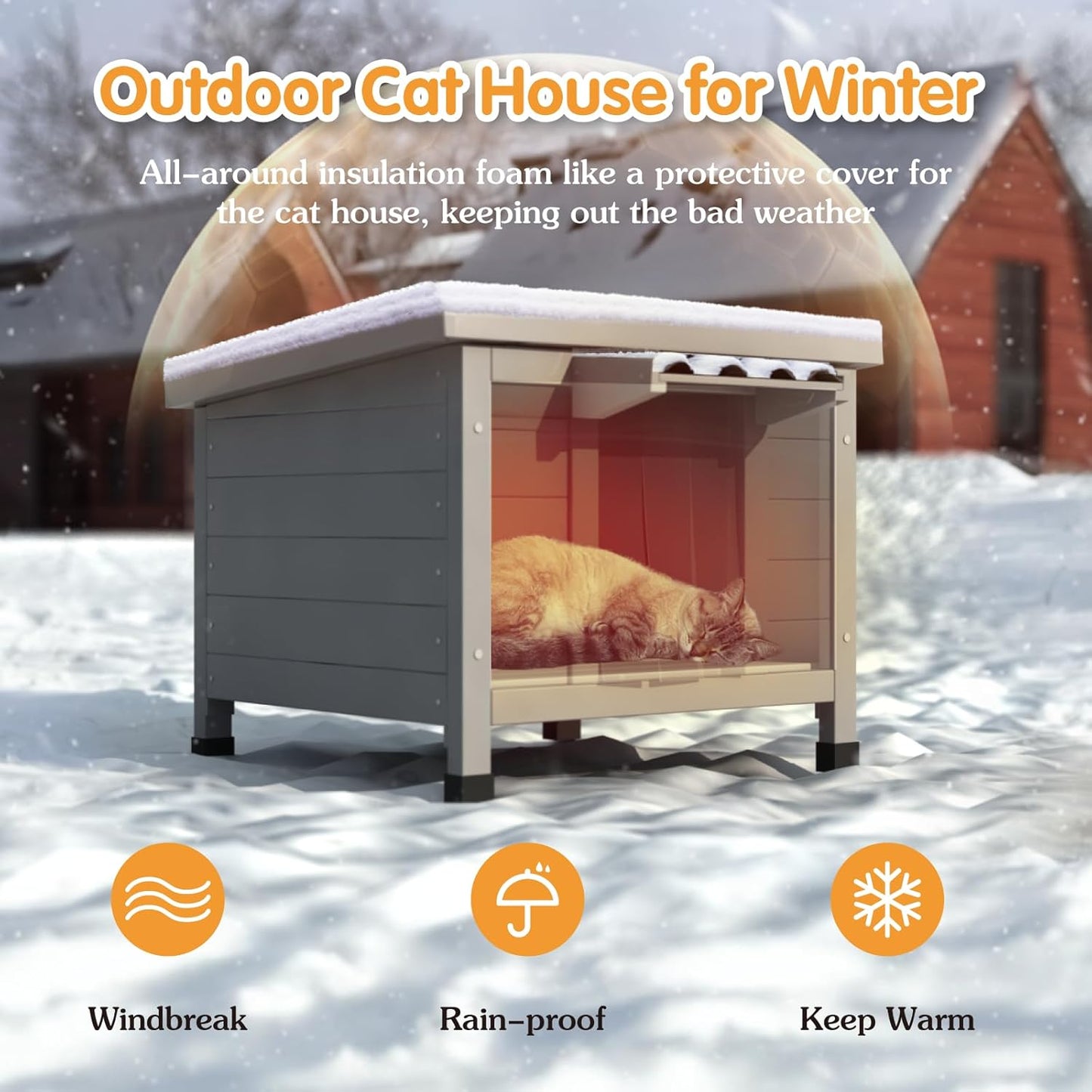 CAT HOUSE A01 | CASA PARA GATOS A01