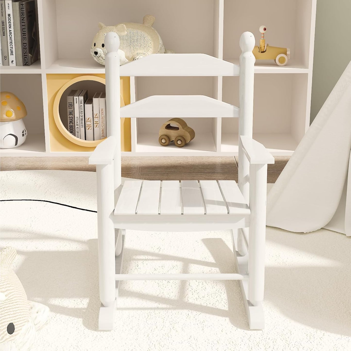 Child’s Wood Rocking Chair for Ages 3-6 - Image 2