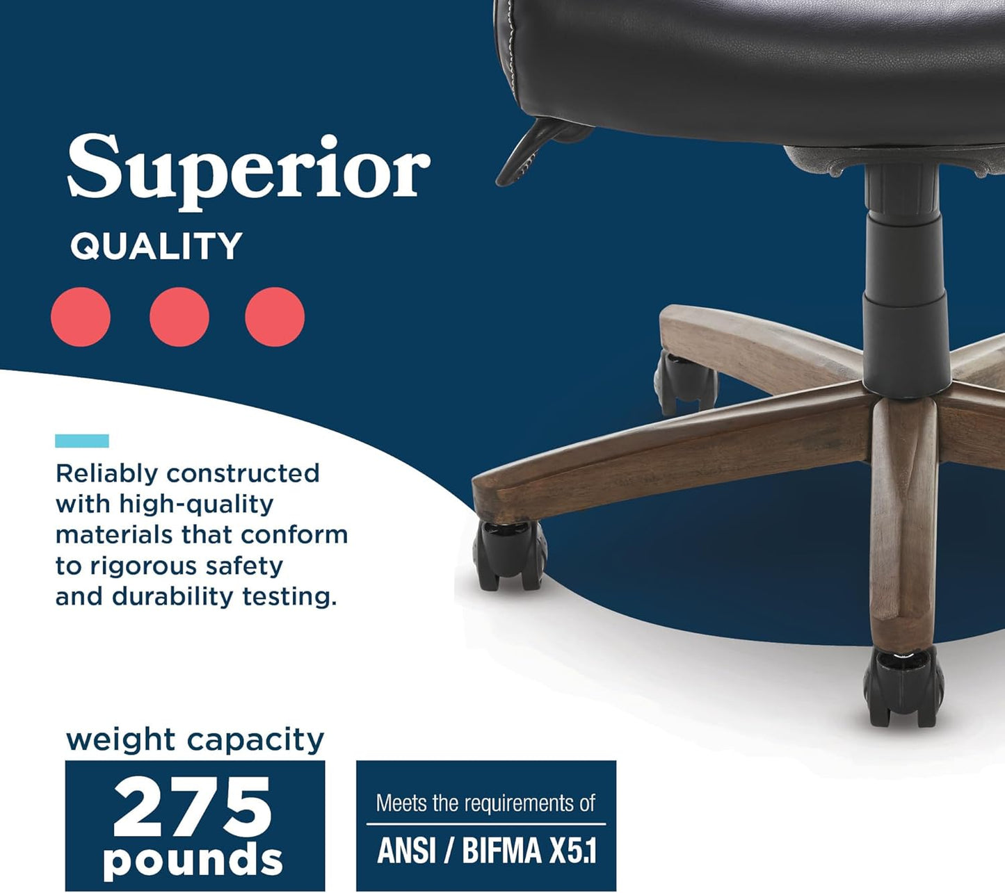 Laz Boy Greyson Executive Office Chair - Image 10