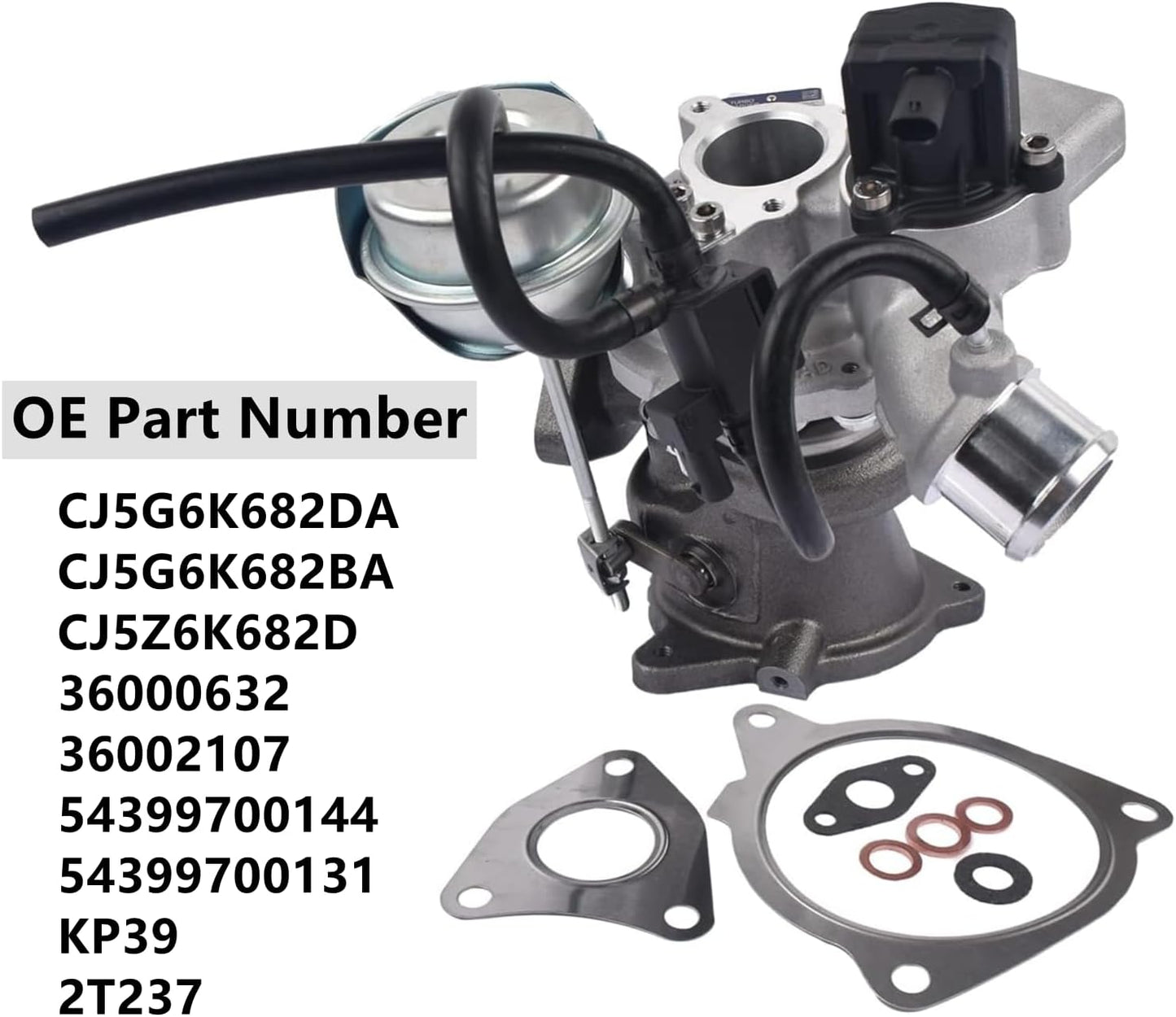 KP39 1.6L Turbo Turbocharger with Gaskets - Image 2