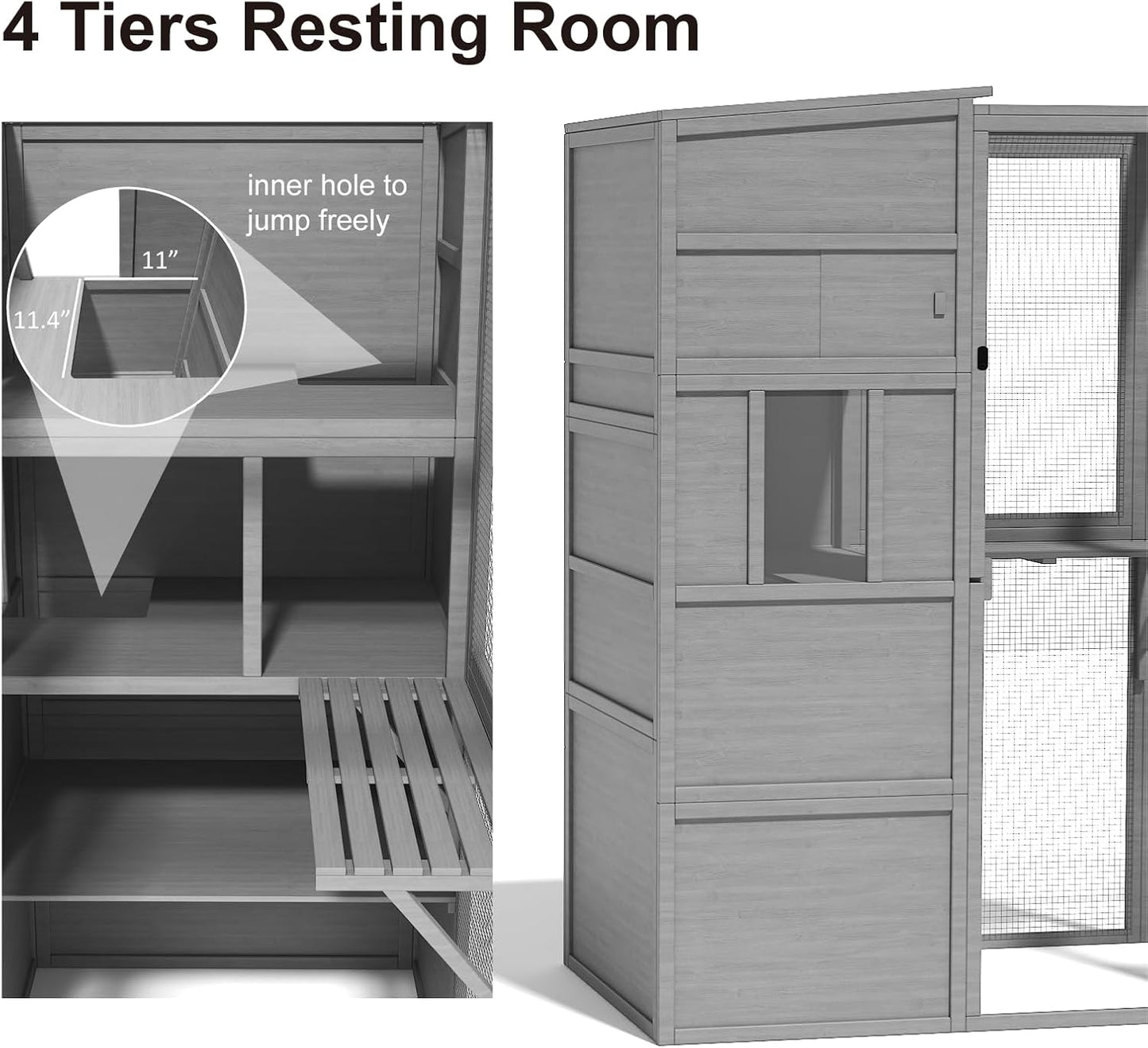 CAT HOUSE A11 | CASA PARA GATOS A11