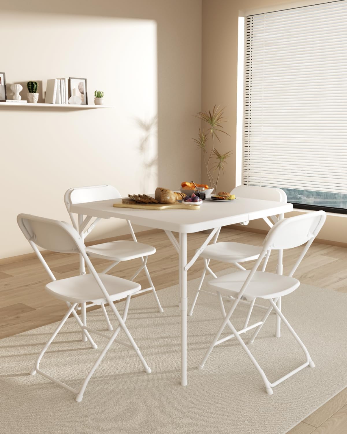 34" Square Folding Table