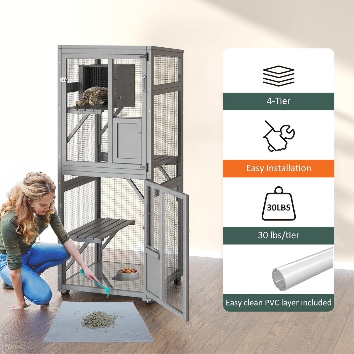 CAT HOUSE A04 | CASA PARA GATOS A04