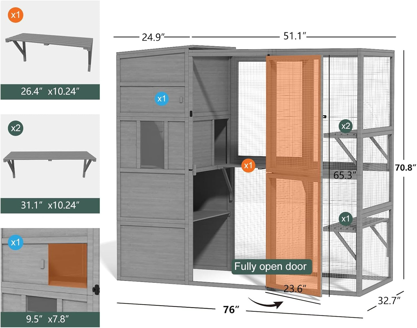 CAT HOUSE A11 | CASA PARA GATOS A11