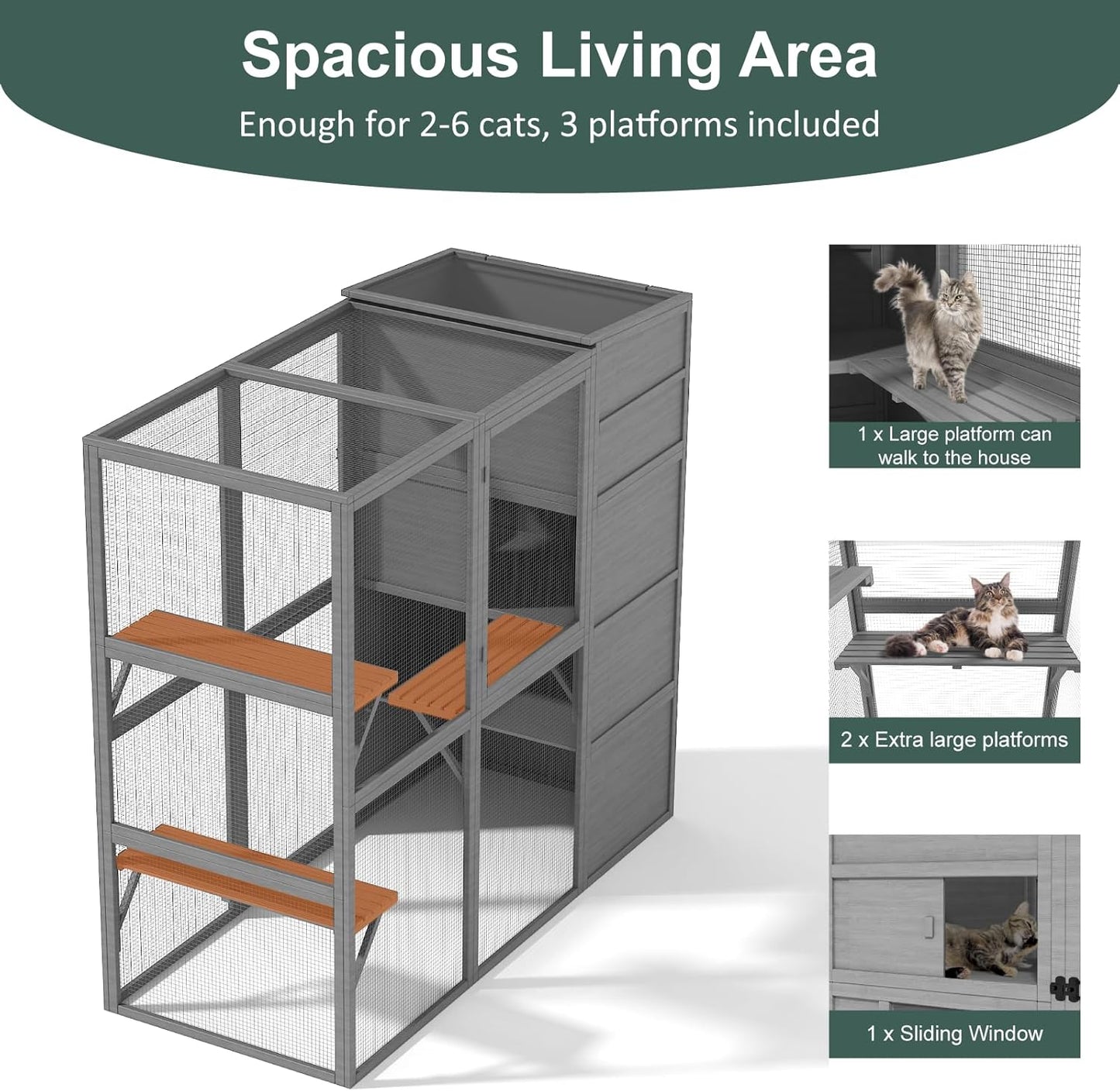 CAT HOUSE A11 | CASA PARA GATOS A11