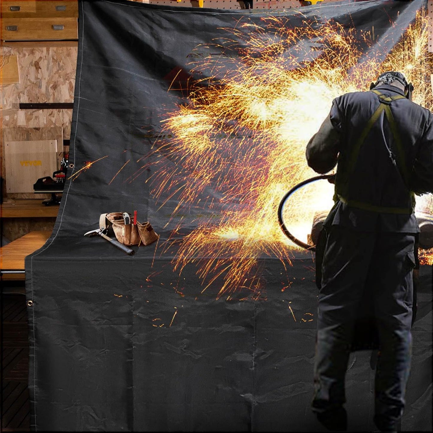 Fire Blankets, 2 Pack Welding Blankets - Image 8