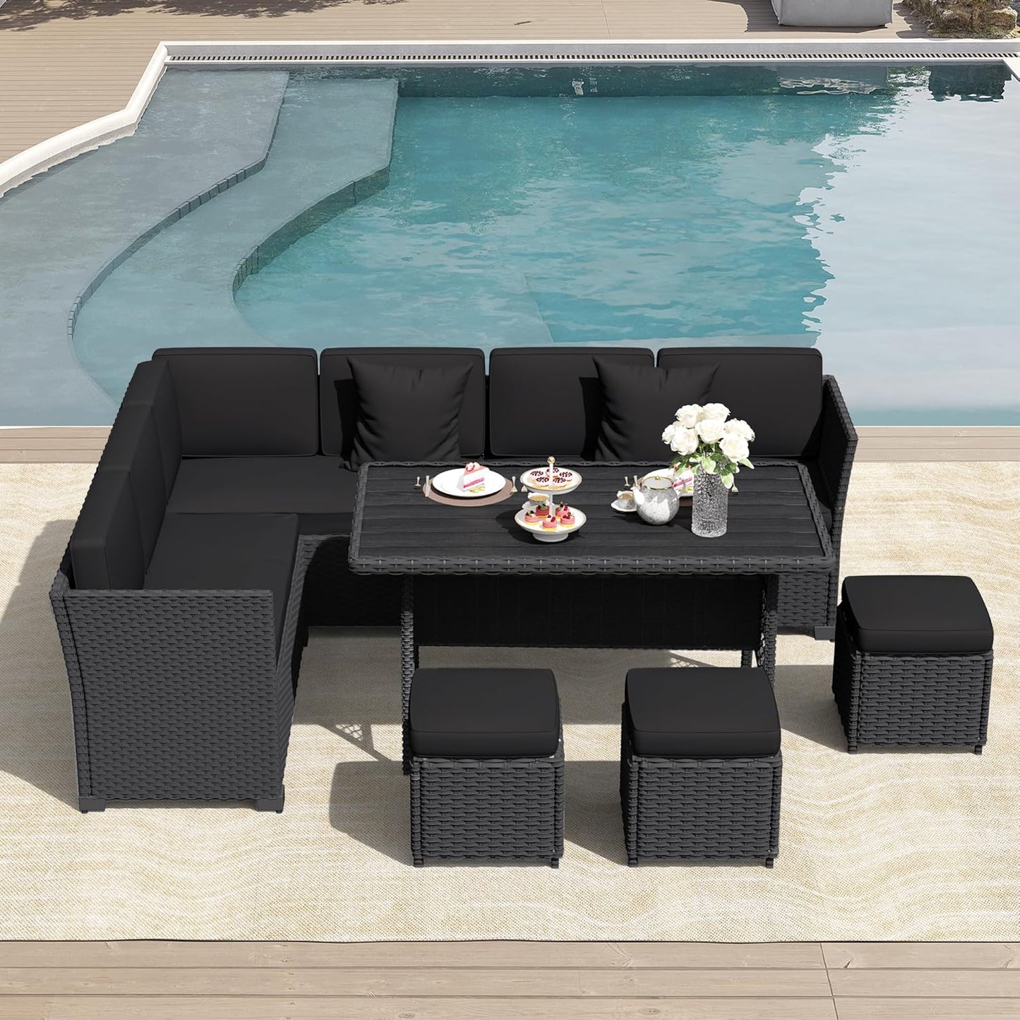 7 Piece Patio Set - 6217BL -1 - Image 6