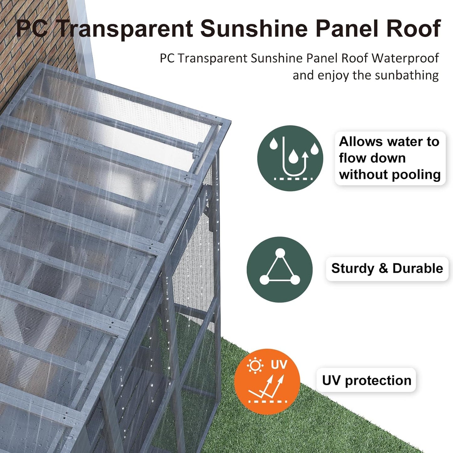Cat Catio - Extra Large Window Catio Enclosure for Indoor/Outdoor Cats - Image 7