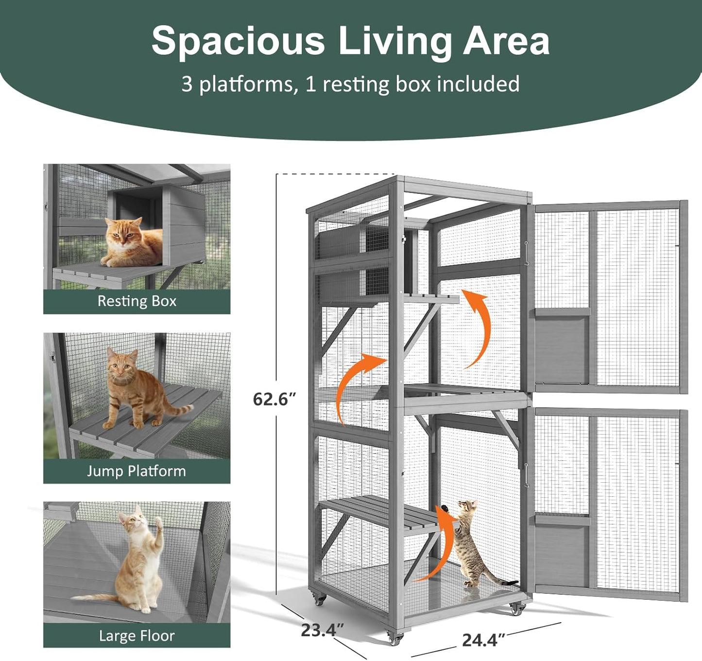 CAT HOUSE A04 | CASA PARA GATOS A04