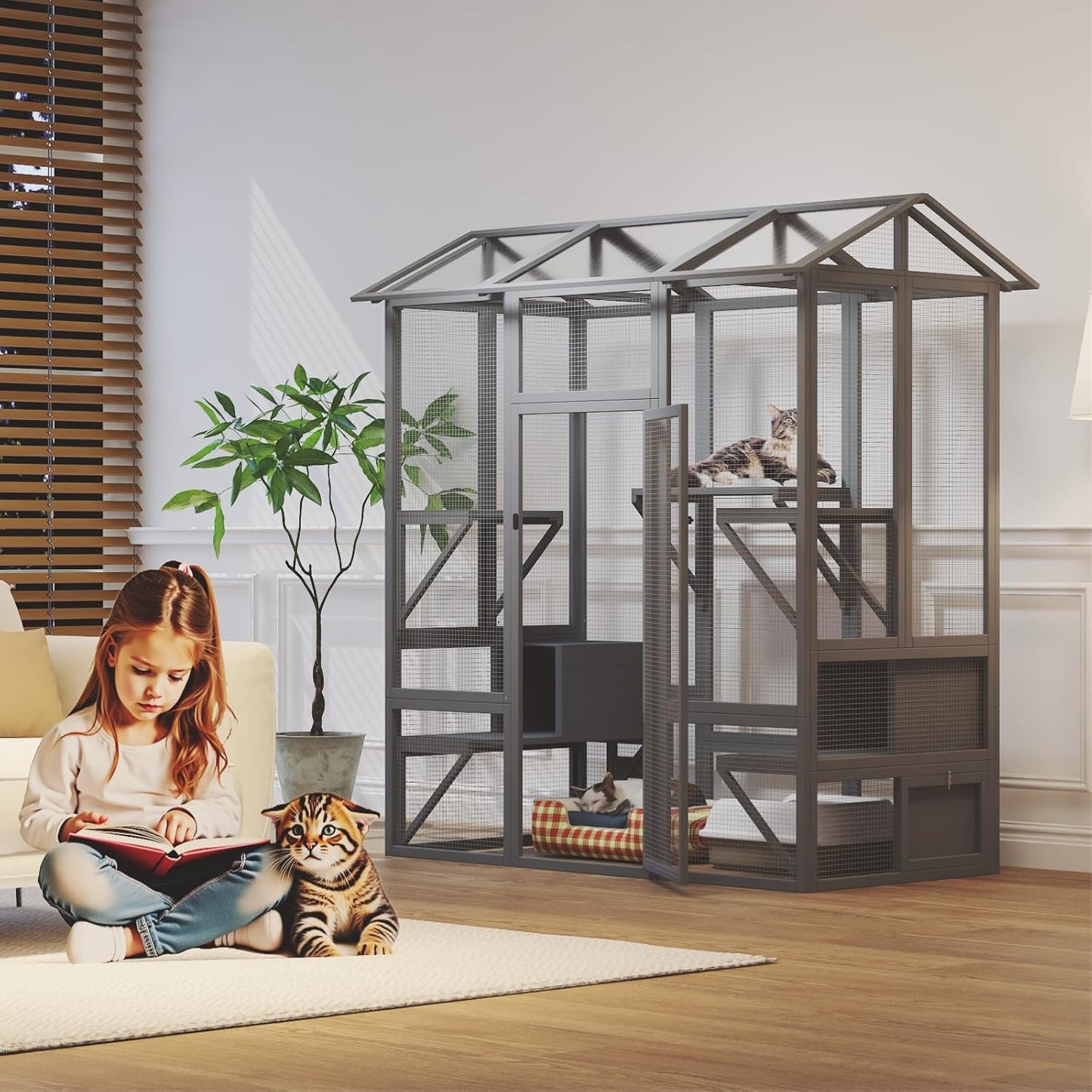 CAT HOUSE A09 | CASA PARA GATOS A09