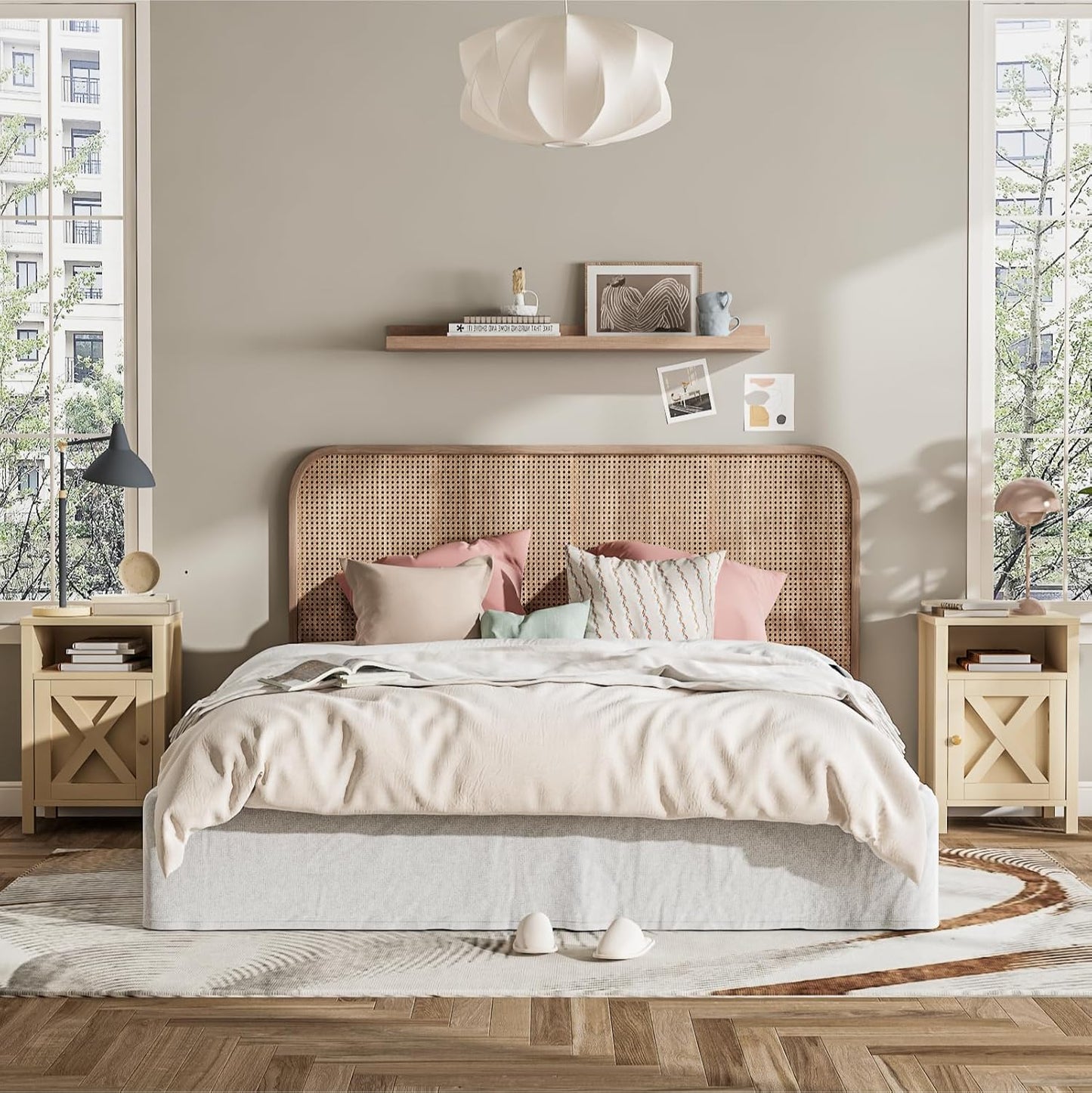 Farmhouse Nightstands Set of 2 - Image 2