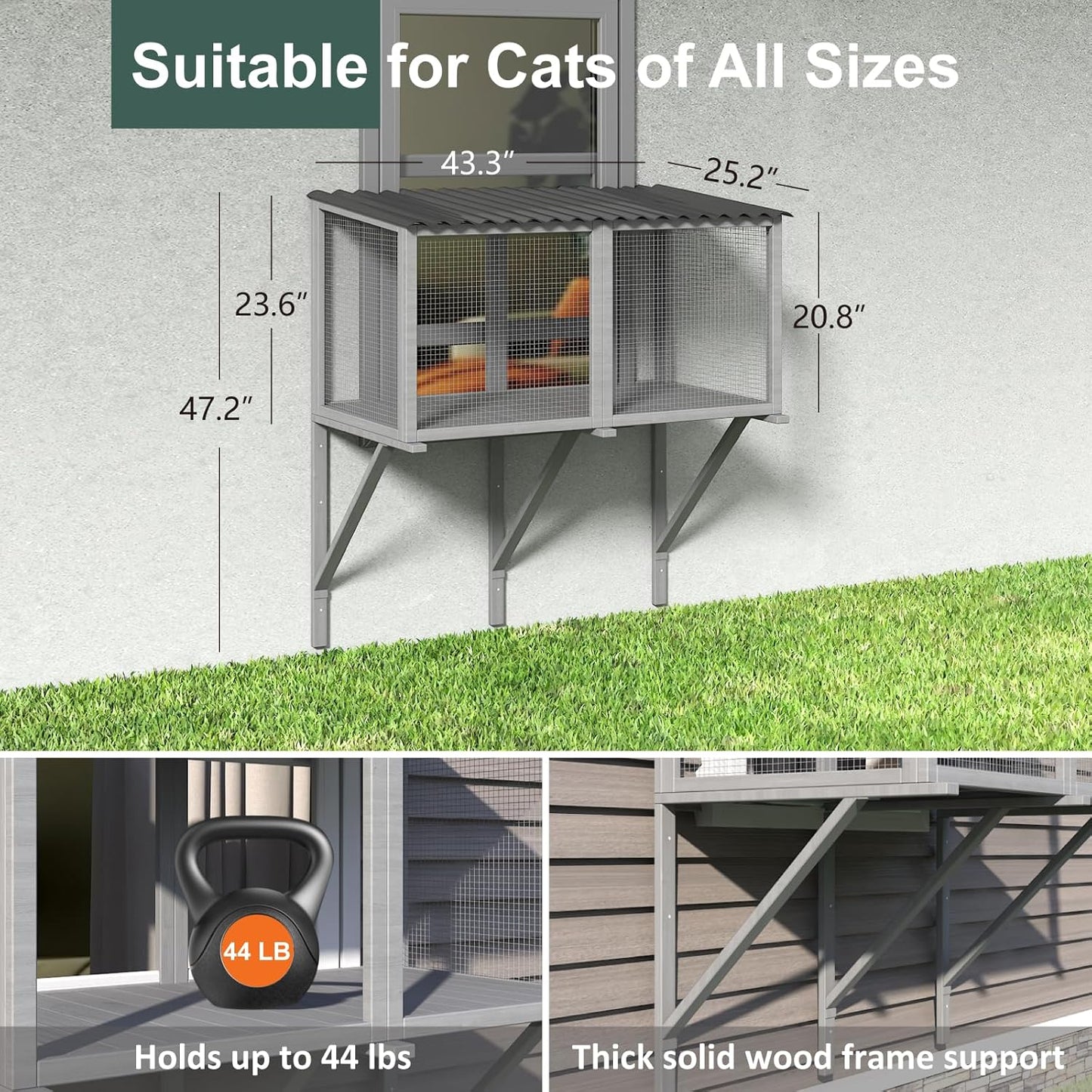 CAT HOUSE A02 | CASA PARA GATOS A02