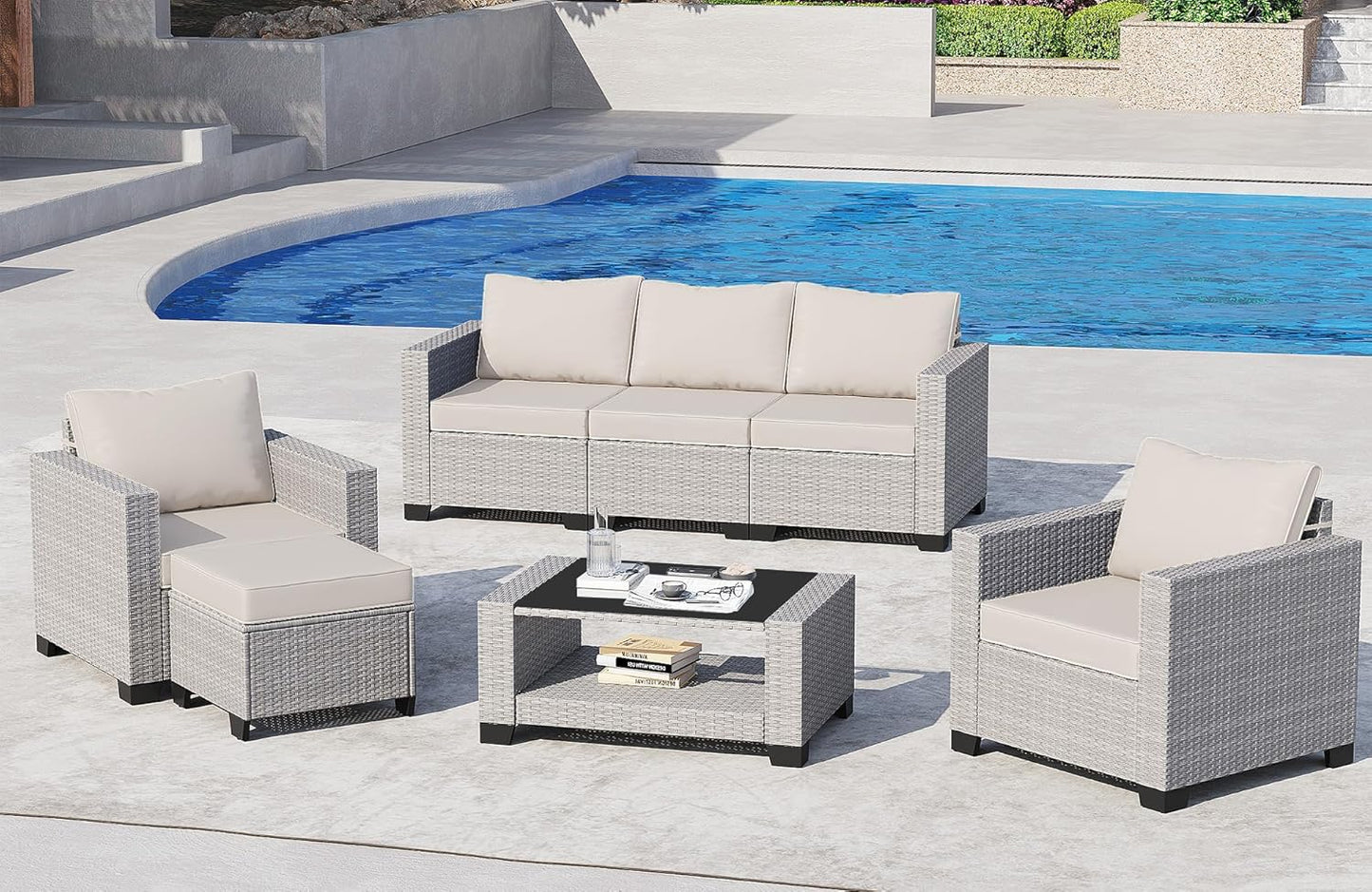 7 Piece Patio Set - C - Image 8