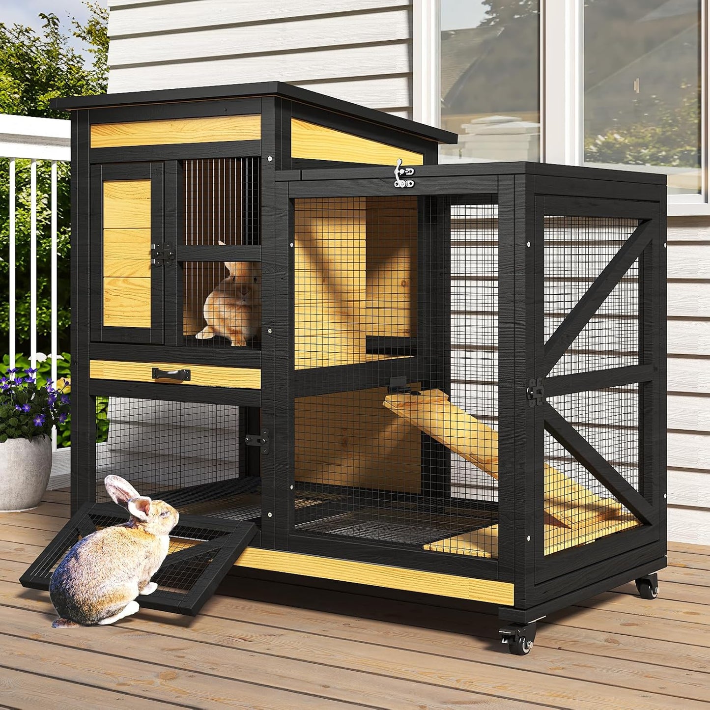 40'' Rabbit Cage Bunny Cage - Image 1