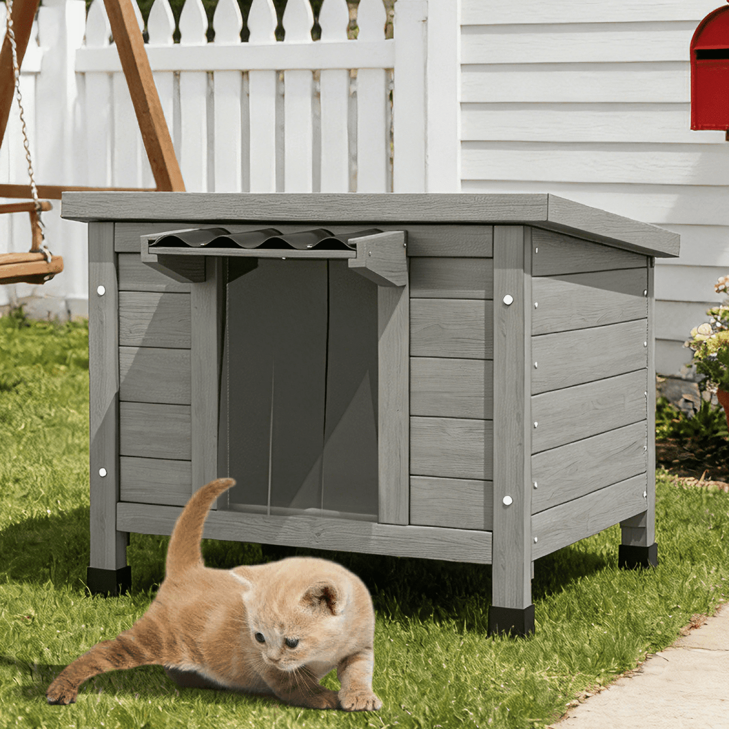 Outdoor Cat House 1-Story - Image 7