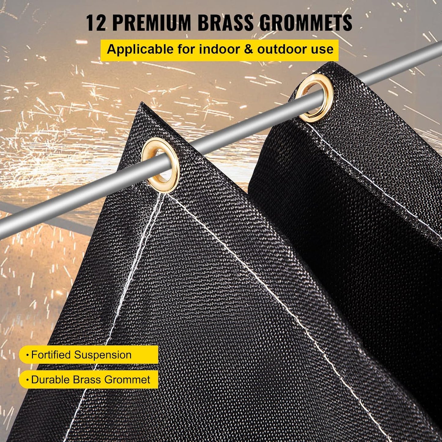 Fire Blankets, 2 Pack Welding Blankets - Image 5
