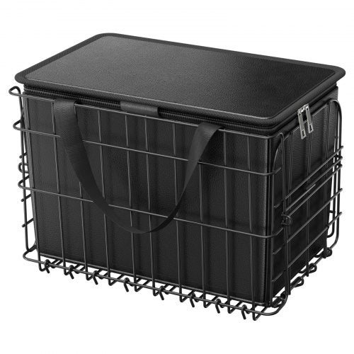Rear Bike Basket Folding Bicycle Basket - Image 7