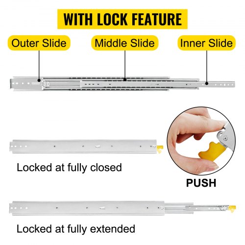 Heavy Duty Drawer Slides 60" - Image 7