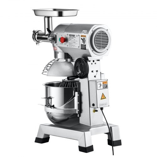 Commercial Stand Mixer, 20Qt Stainless Steel Bowl, 1100W 2 in 1 Multifunctional Electric Food Mixer - Image 6