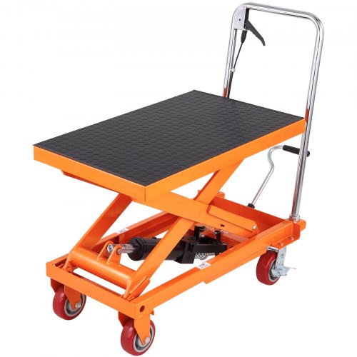 Hydraulic Lift Table Cart, 1100lbs Capacity 35.4" Lifting Height - Image 7