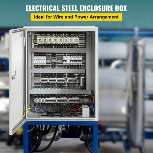 Steel Enclosure, 20 x 16 x 6'' NEMA 4X Steel Electrical Box - Image 7