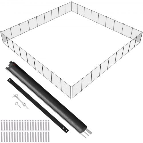 VEVOR Pool Fence, 4 x 108 FT Pool Fences for Inground Pools - Image 7