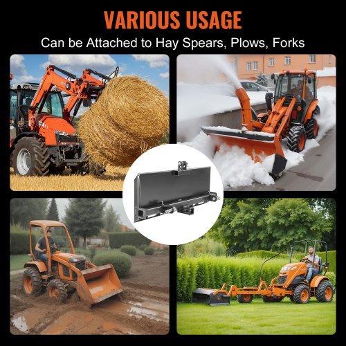 Universal 3-point Skid Steer Plate - Image 2
