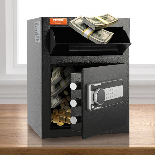 1.7 Cub Depository Safe, Deposit Safe with Drop Slot - Image 7