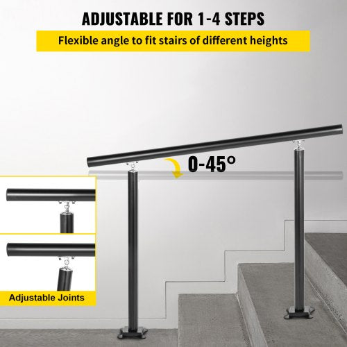Outdoor Stair Railing Kit, 4 FT - Image 9