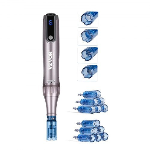 M8S Professional Microneedling Pen 6-Speed Electric Beauty Pen 12 Needles - Image 2