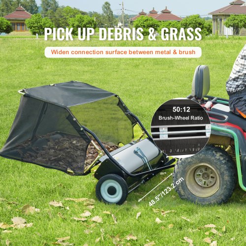 Lawn Sweeper, 48.5", 26 cu. ft - Image 3