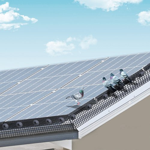 6 inch x 100ft Solar Panel Bird Guard, Critter Guard Roll Kit - Image 10