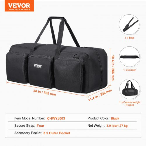 Telescope Case 30 in Multipurpose Shock-Absorbent Telescope Storage Bag - Image 2
