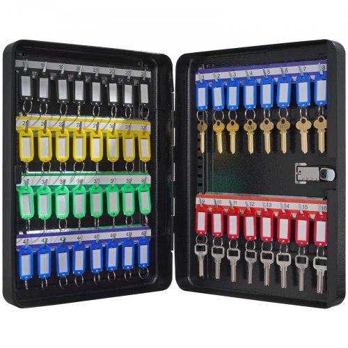 48-Key Cabinet, Key Safe with Combination & Key Lock - Image 10
