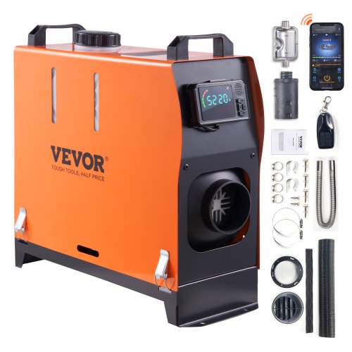 Diesel Air Heater All-in-one 12V 8KW Bluetooth App LCD for Car RV Indoors - Image 3
