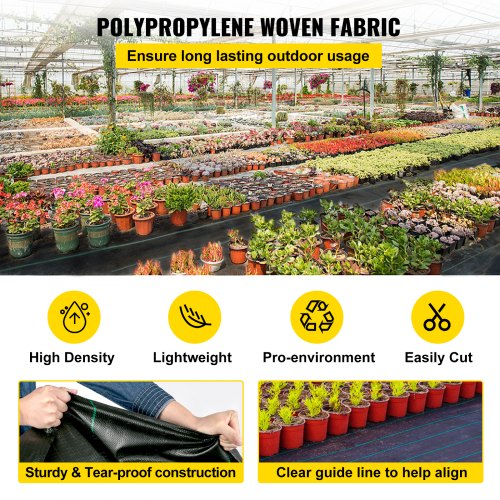 Premium Weed Barrier Fabric 6.5x300FT - Image 4