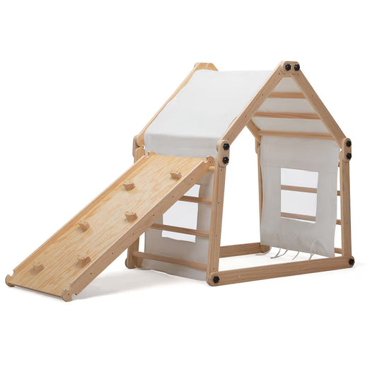 Kid's Climber Solid Wood Climbing Wall - Image 1