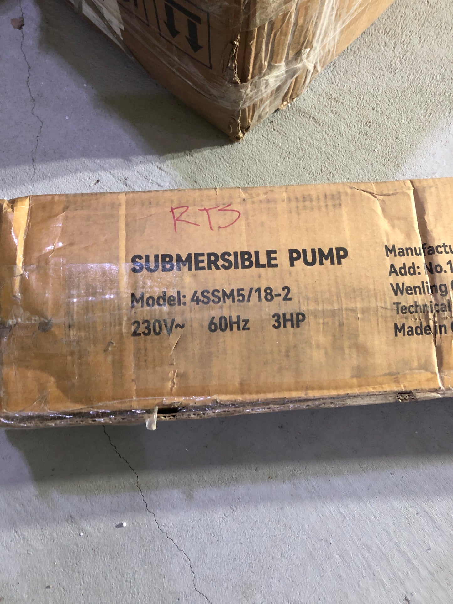 VEVOR 3HP Deep Well Submersible Pump 37GPM w/Control Box - Image 8