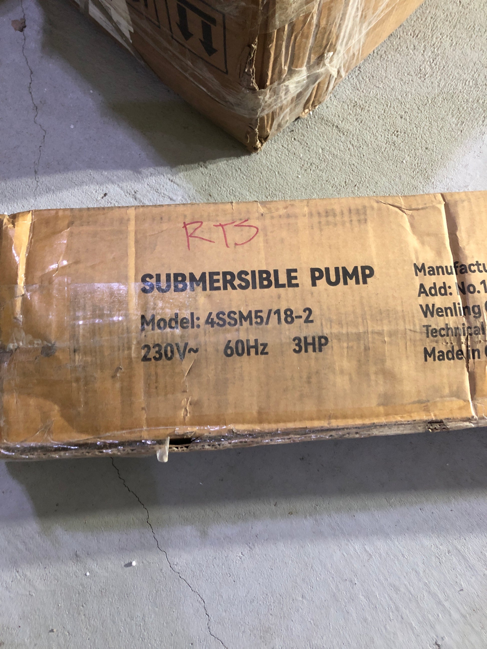 VEVOR 3HP Deep Well Submersible Pump 37GPM w/Control Box - Image 8