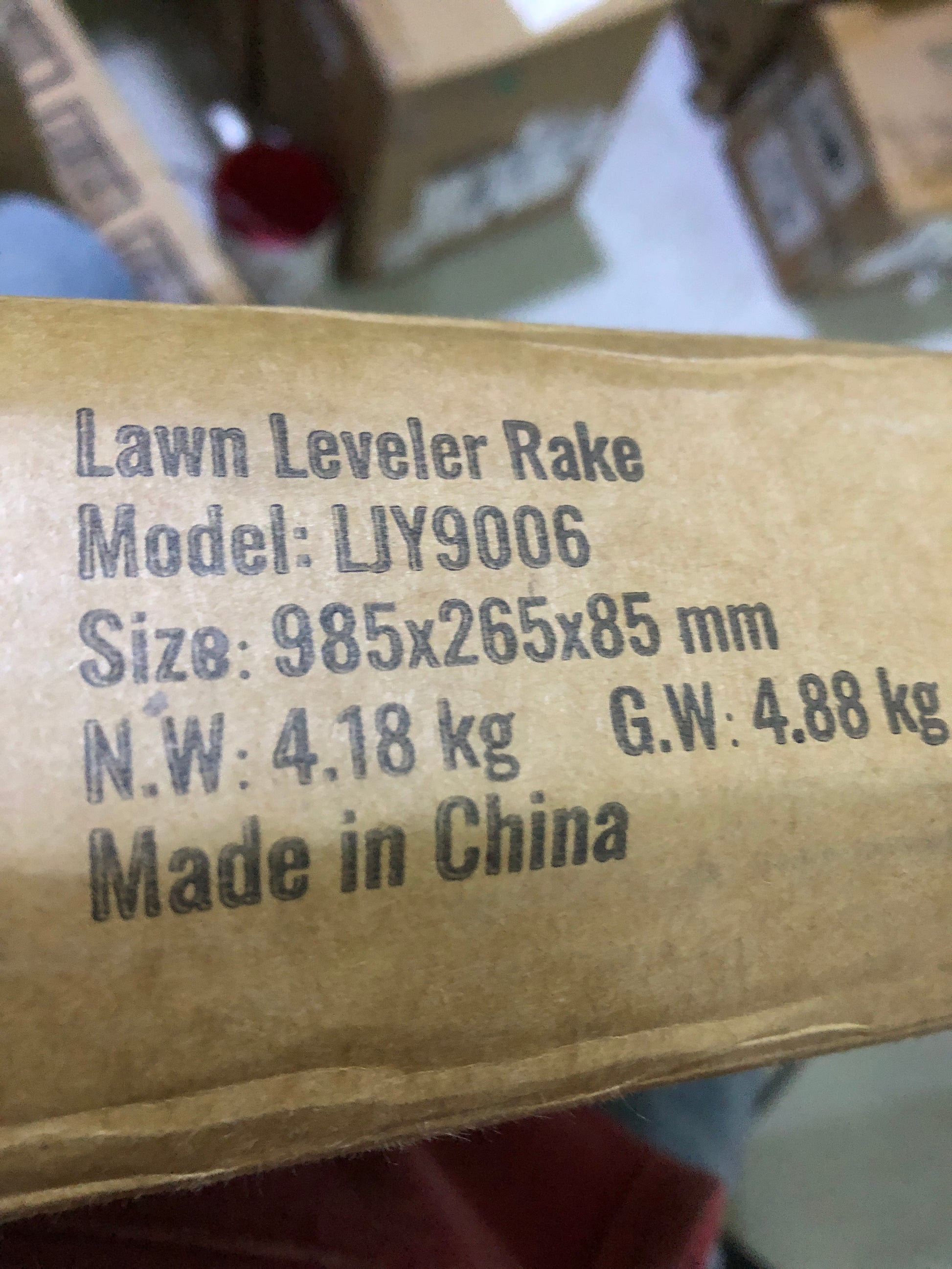 Updated Lawn Leveling Rake with Roller, 36'' x 10'' Stainless Steel Lawn Leveler - Image 9