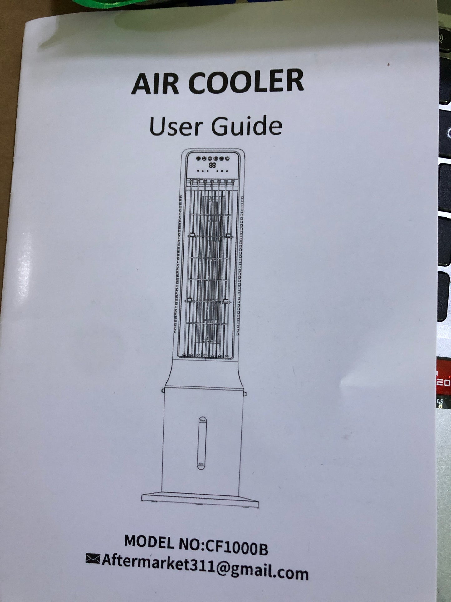 Windowless Portable Air Conditioner, 41" Evaporative Air Cooler - Image 9
