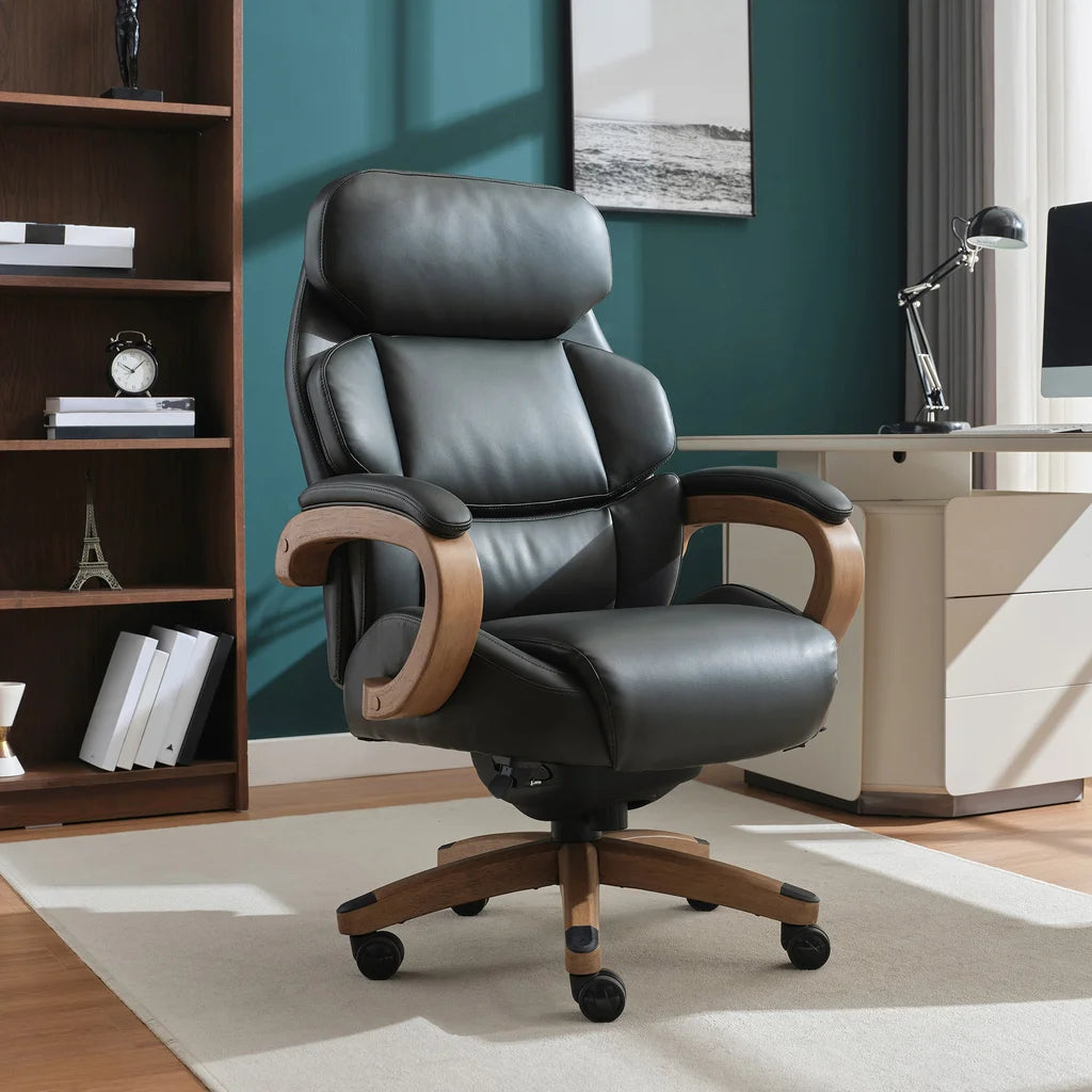 Henredon Adrano Big & Tall Executive Office Chair - Image 1