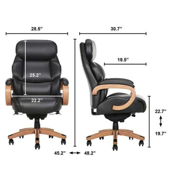 Henredon Adrano Big & Tall Executive Office Chair - Image 2