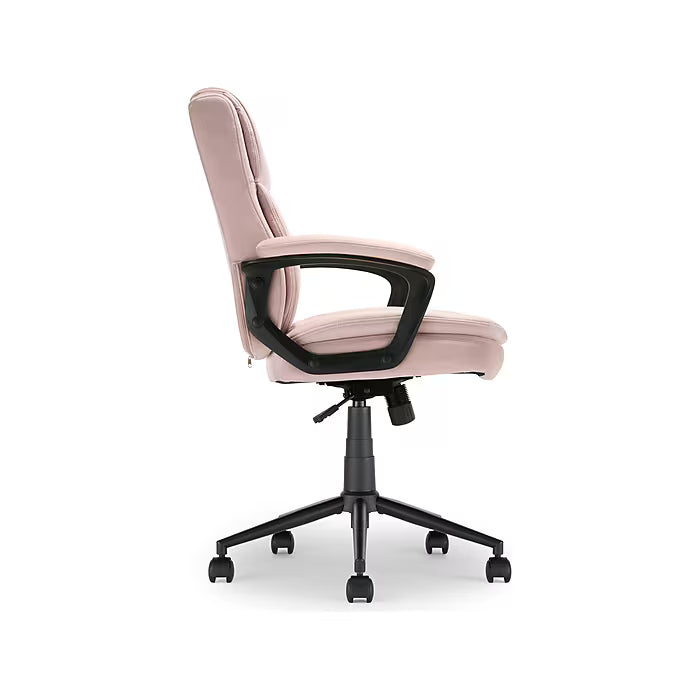Ergonomic Fabric Swivel Desk Chair - Image 3