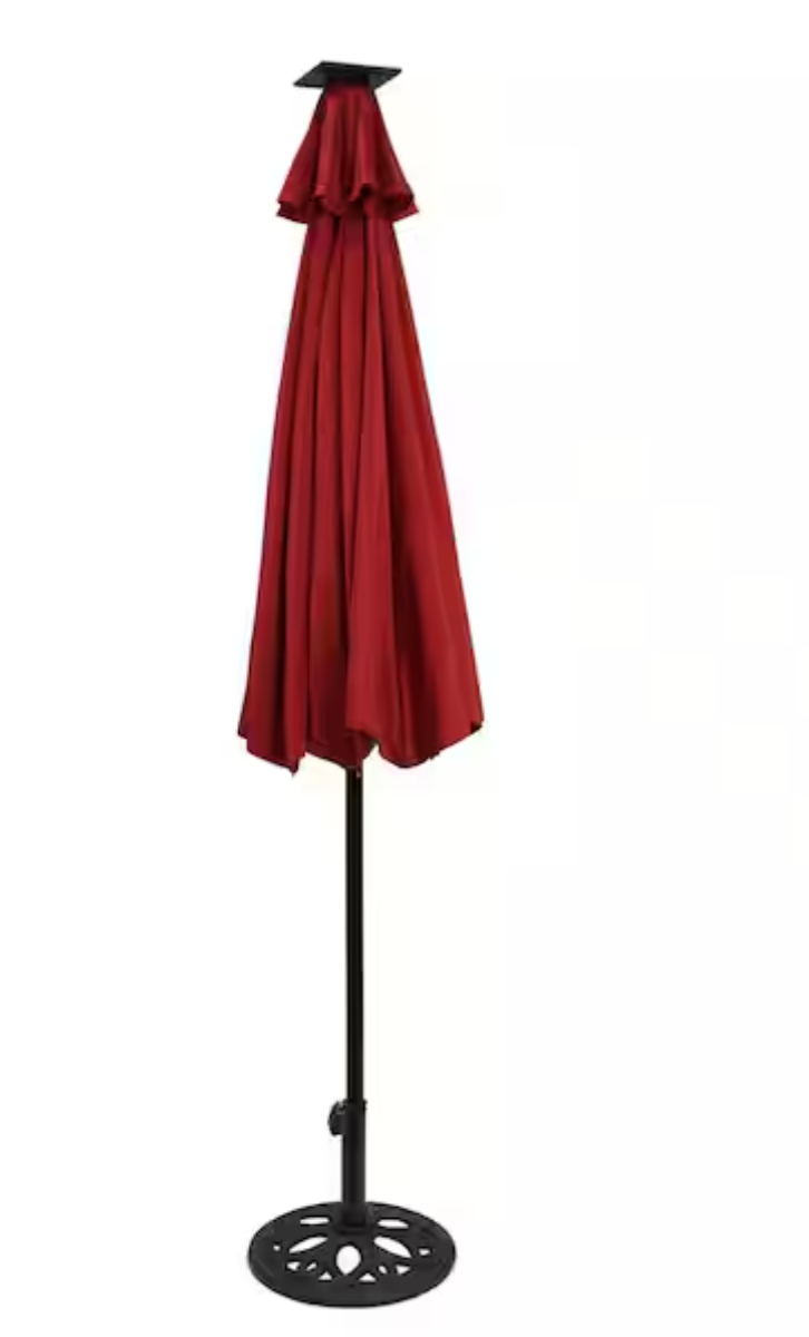 9 Ft LED Patio Umbrella with Bluetooth - Image 6