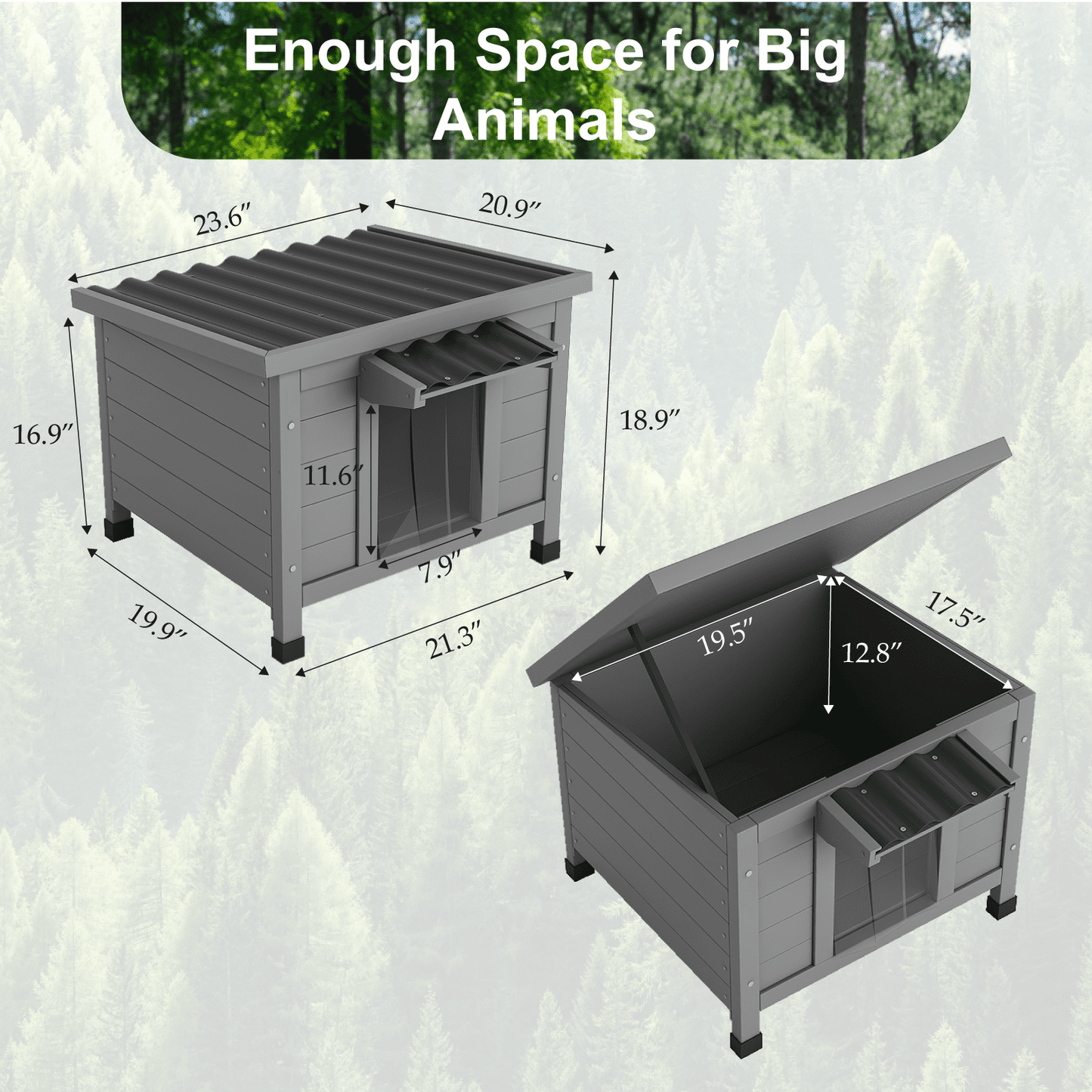 Outdoor Cat House 1-Story  - Image 5