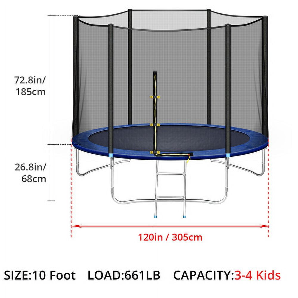 10FT Trampoline - Image 6
